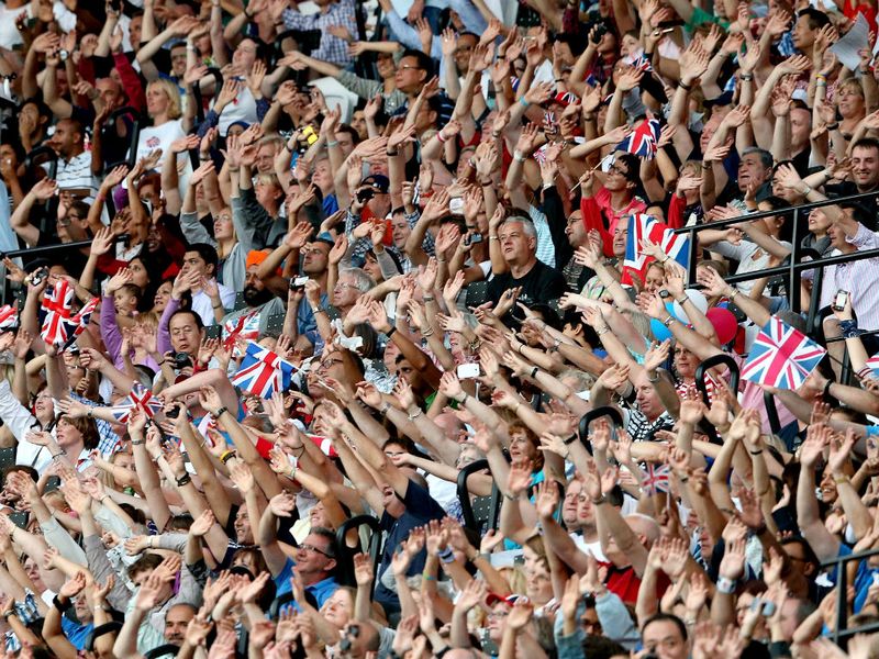 A capacity crowd fills the Olympic Stadium, as London prepares to say a fond farewell to the Olympic Games