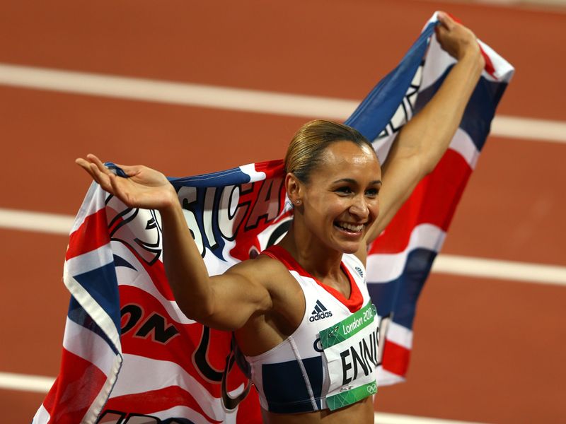 Jessica Ennis lit up the Olympic Stadium with heptathlon gold