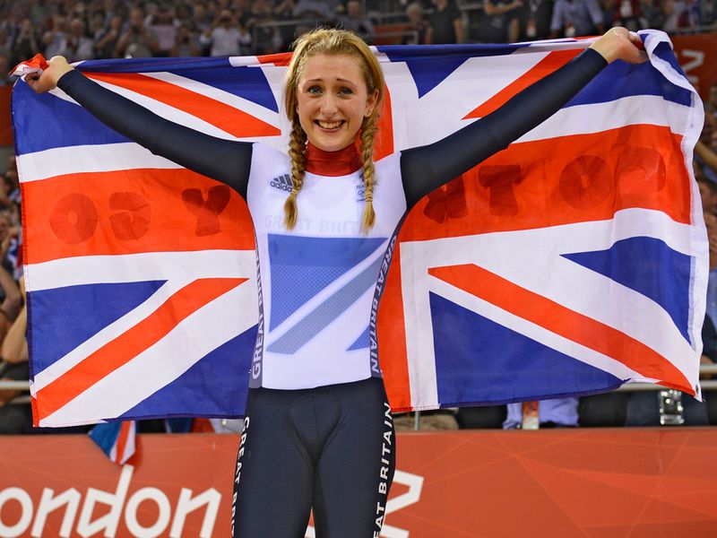 Laura Trott emerged as a cycling star as she won the omnium for her second London 2012 gold