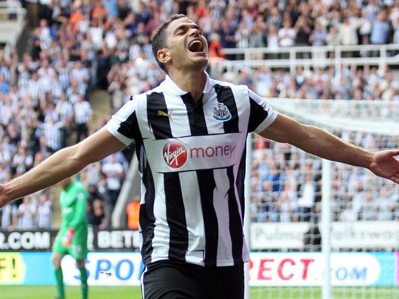 ...but Hatem Ben Arfa scored from the spot shortly after as Newcastle won 2-1.