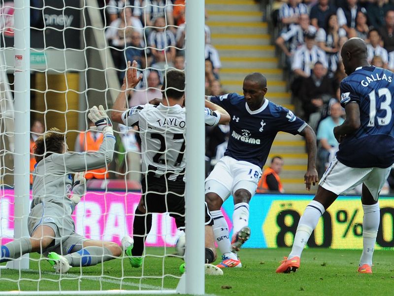 Jermain Defoe pulled Spurs level...