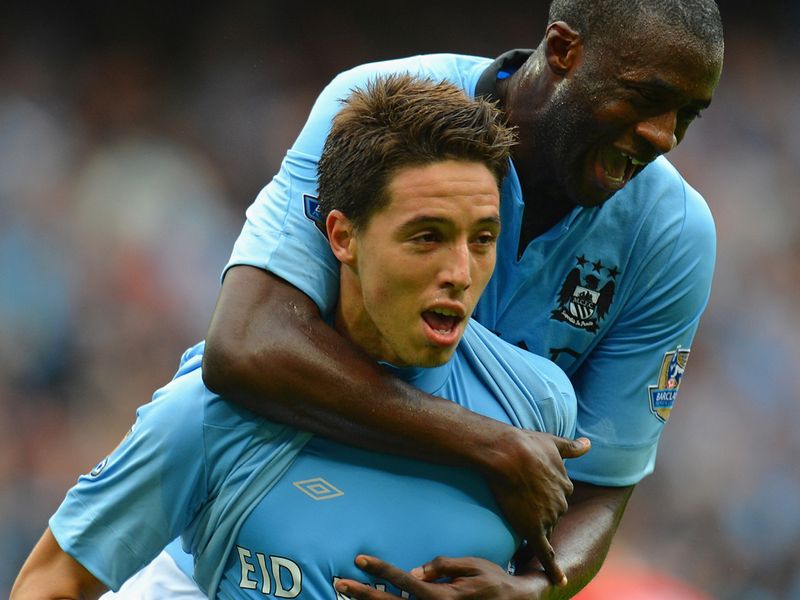 And Samir Nasri got the winner for City in a 3-2 victory