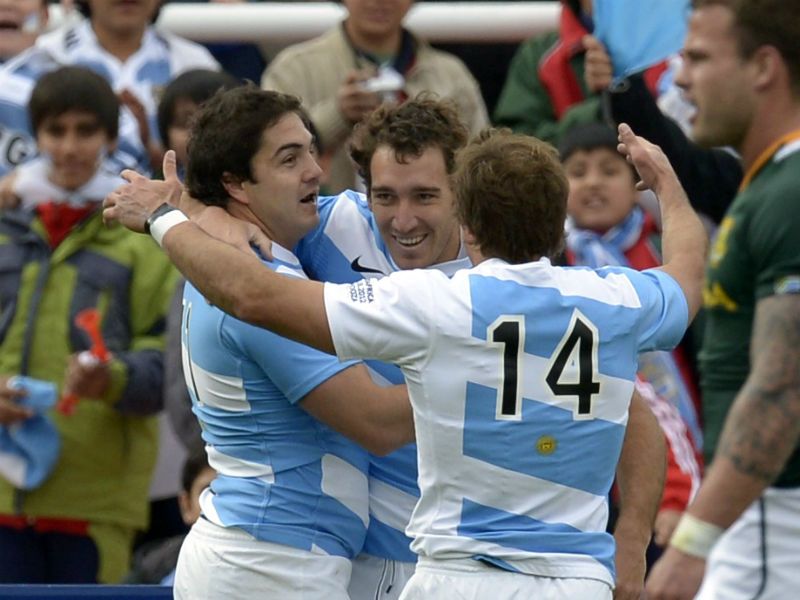 Fernandez scored Argentina's try.