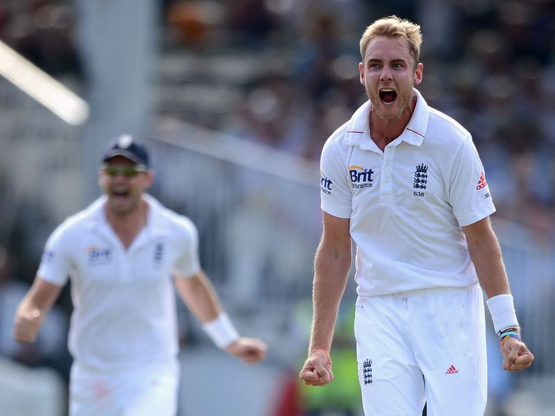 ...before Stuart Broad bagged Petersen, also plumb in front, to leave SA on 50 for two.