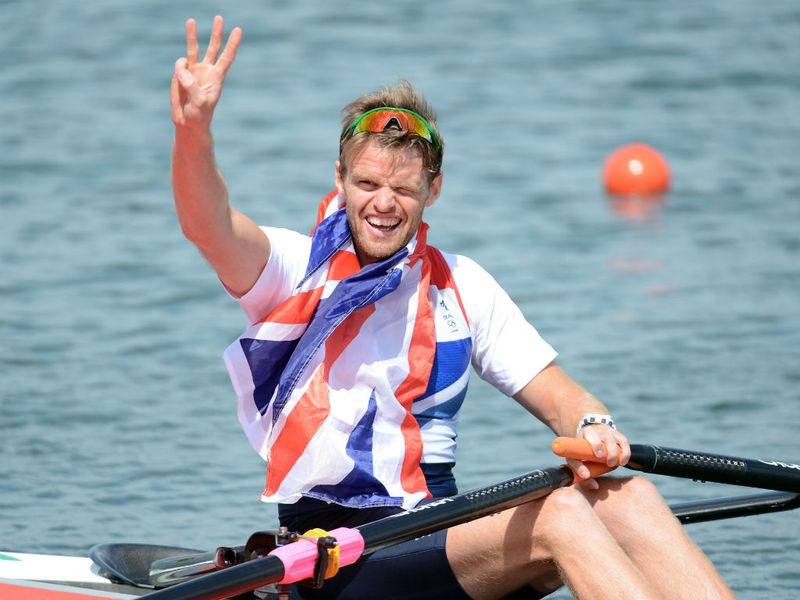 Alan Campbell was thrilled with his rowing bronze