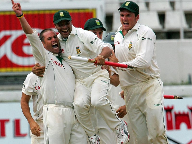 December 2006 brought late success over India.