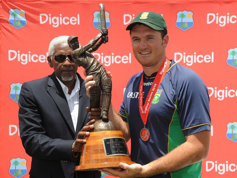The Proteas won in the West Indies in June 2010.
