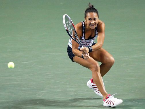Heather Watson: Advances to last eight in Japan