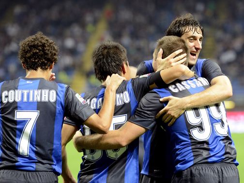Inter Milan got the better of 10-man Fiorentina