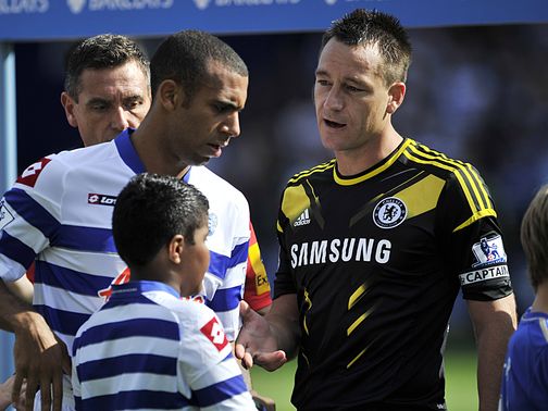 Ferdinand and Terry were reunited on Monday