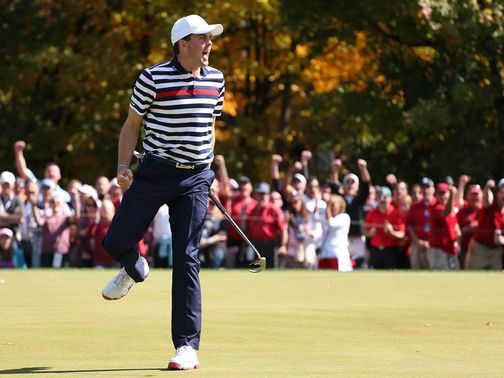 Keegan Bradley's intensity is a big weapon
