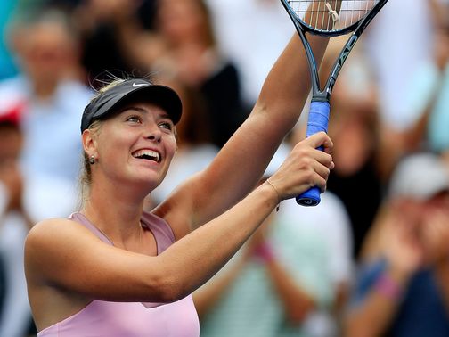 Maria Sharapova: Won 3-6 6-3 6-4&nbsp;
