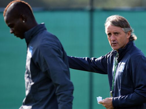 Mancini is pleased Balotelli showed 'respect'.