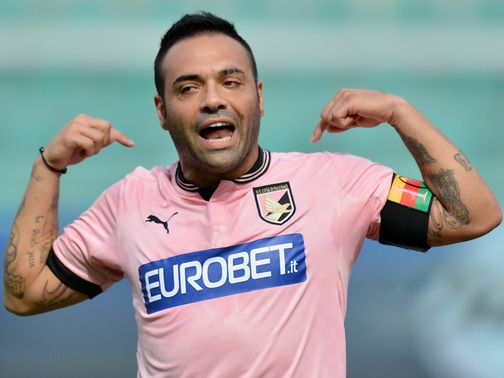 Fabrizio Miccoli: Wants a new deal at Palermo