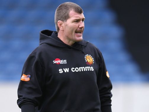Rob Baxter: Looking for his side to demonstrate their ambition&nbsp;