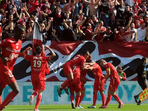 Celebrations for Valenciennes.