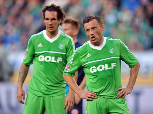Woe for Wolfsburg duo Emanuel Pogatetz and Ivica Olic.