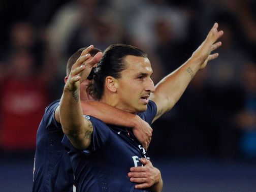 Ibrahimovic: Scored for PSG