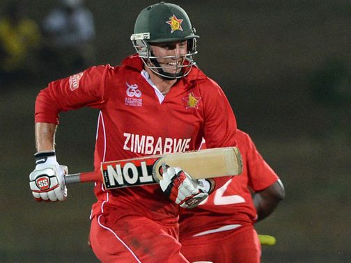 Craig Ervine: top scored with 37 from 40 balls, including four boundaries&nbsp;