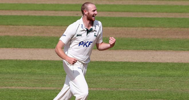 Andy Carter: Rewarded for 'breakthrough' season at Nottinghamshire