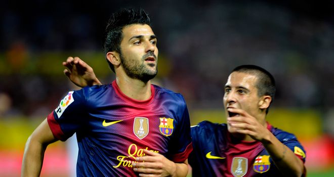 David Villa: Tied to Barcelona, who have no intention of selling