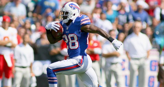 CJ Spiller: Two touchdowns for the Bills