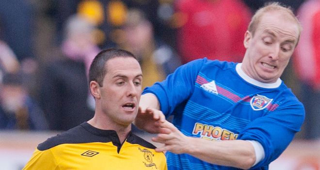 Mark Fotheringham (left): Back in the SPL with Ross County