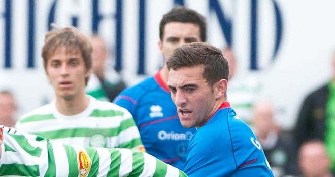 Filip Twardzik (left) at Inverness earlier this season