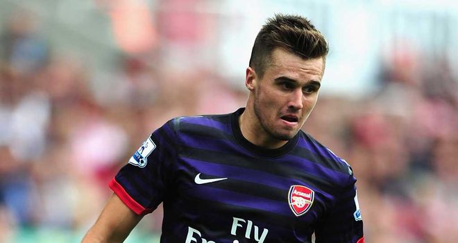 Carl Jenkinson: The defender has played in all Arsenal's matches in the Premier League this season