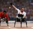 Mickey Bushell celebrates another gold medal for Great Britain