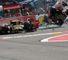 Romain Grosjean received a one-race ban for causing this pile-up