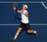 Andy Murray progressed at the US Open with victory over Feliciano Lopez.