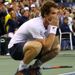 The British no.1 closes the deciding set out on his serve and is in disbelief after realising he has just won the US Open.