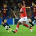 Spartak Moscow level when Dani Alves drags the ball into his own goal after half an hour.
