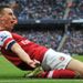 Koscielny slides in delight after his equaliser