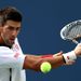 ...over defending champion Novak Djokovic