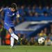 Oscar rewards his manager's faith by opening the scoring for Chelsea with a 30 yard screamer which deflects into the top corner.