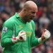 At the other end, Pepe Reina celebrates Gerrard's goal