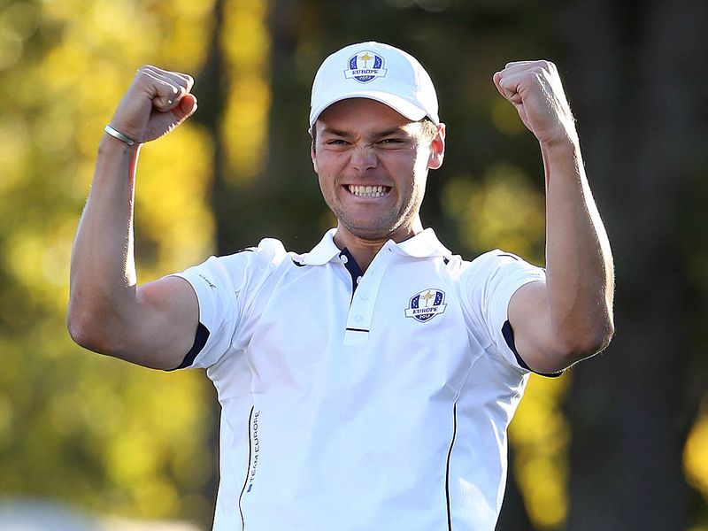 Martin Kaymer keeps his nerve to hole a par on the 18th and seal victory and a remarkable comeback for Europe.