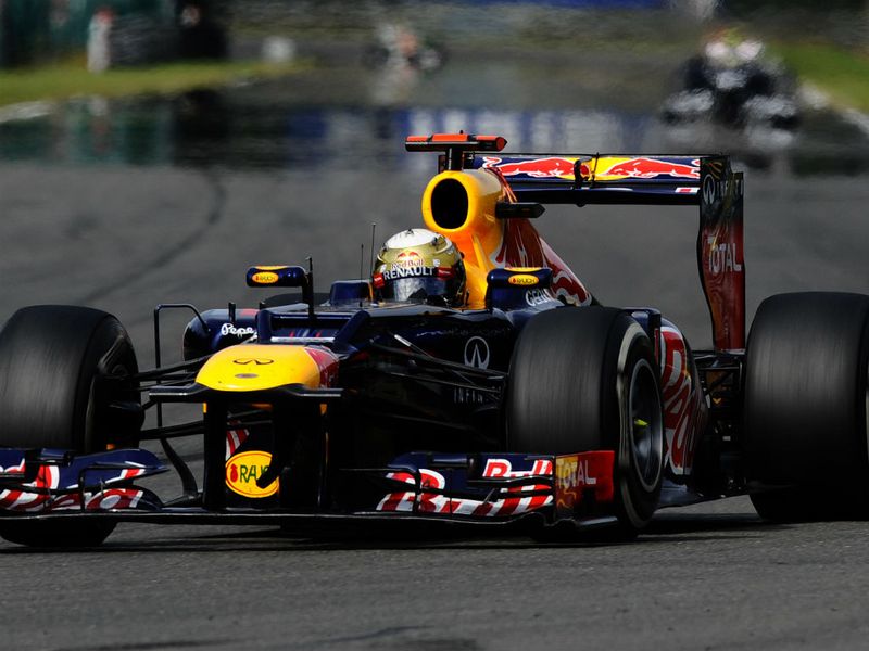 Sebastian Vettel produced a strong drive