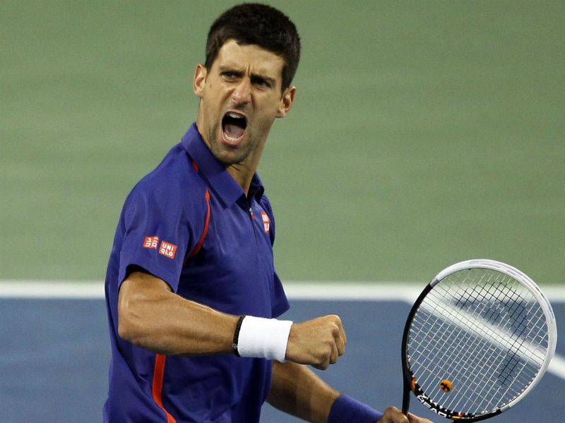 The Serbian wasn't done just yet, however, as he launched a fightback in the third...