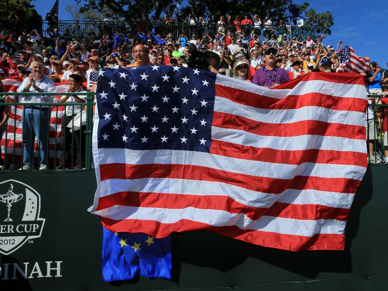 With the United States holding an 8-4 lead at the start of the session, the home fans were in full voice