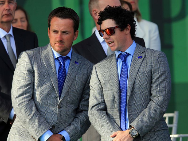 Graeme McDowell and Rory McIlroy were nominated as lead Europe off in the first match on Friday.