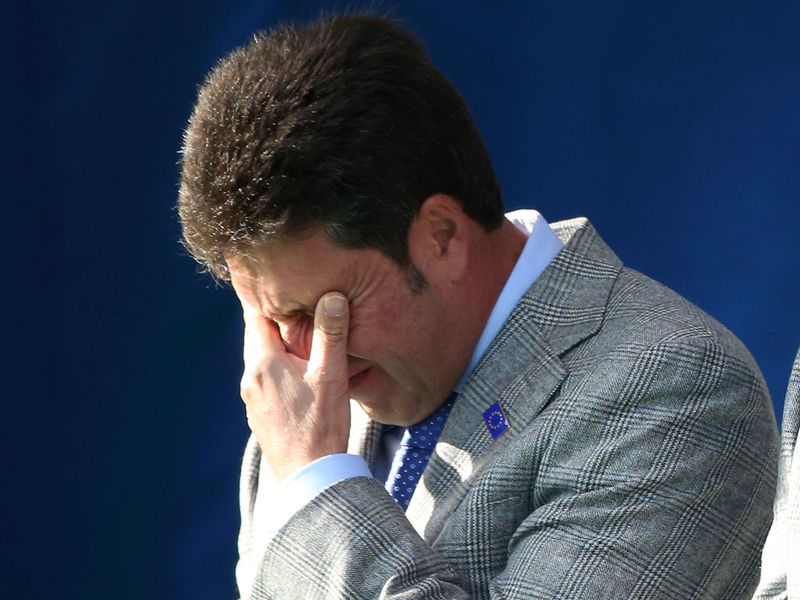 The name of Seve Ballesteros has Jose Maria choking back the tears