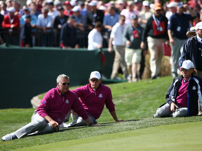 Lee Westwood was given the afternoon off after picking up one point from the opening three sessions