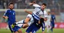 Dzeko double helps sink Greece