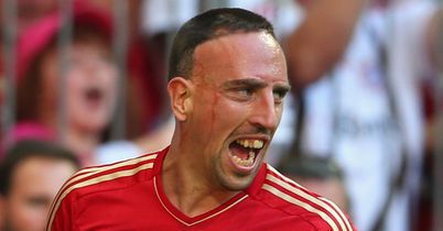 Franck Ribery: Gave Bayern Munich the lead against Eintracht Frankfurt