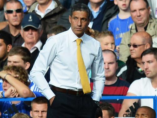Chris Hughton: Hoping to sustain period of good form