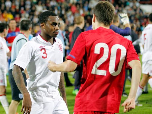 Danny Rose and Nikola Ninkovic on Tuesday
