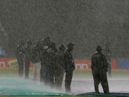 Delhi's clash in Centurion was washed out